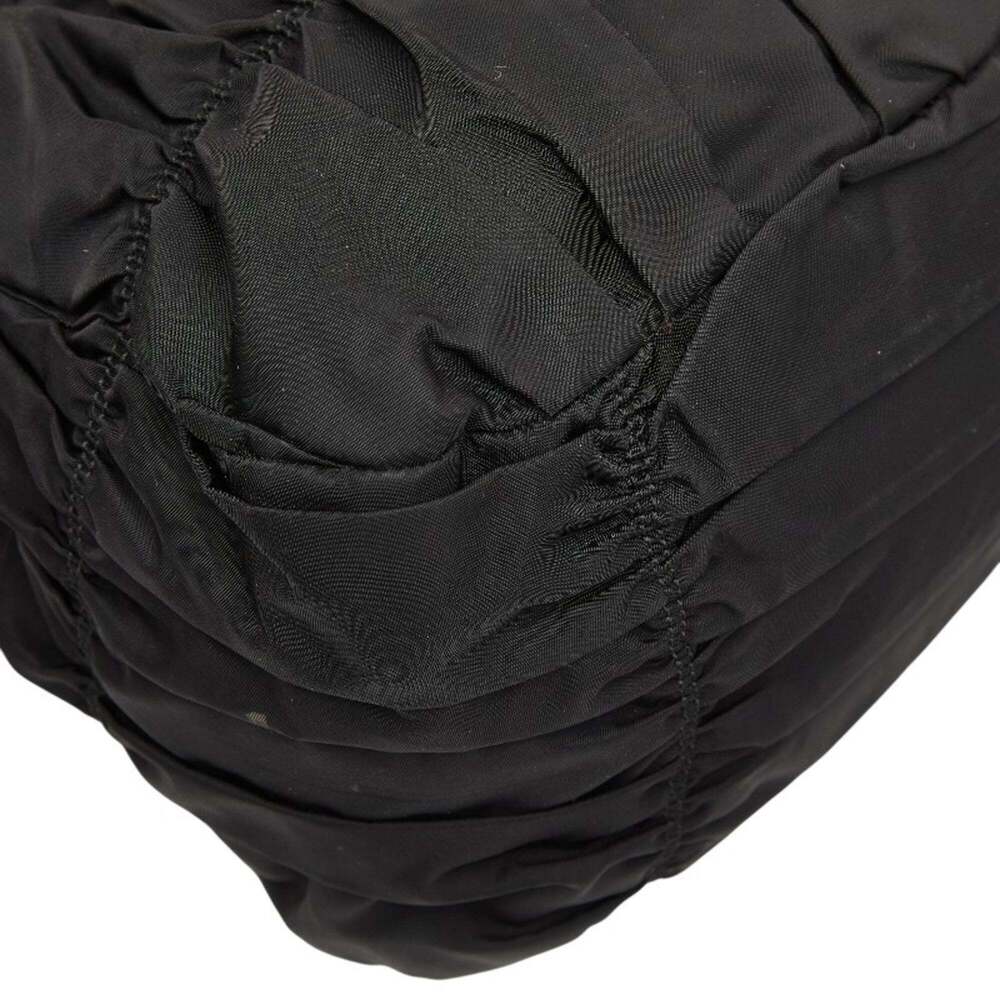 PRADA Black Leather Shoulder Bag - Picture 7 of 14